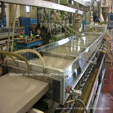 Machine en plastique de panneau de mousse de PVC WPC Celuka